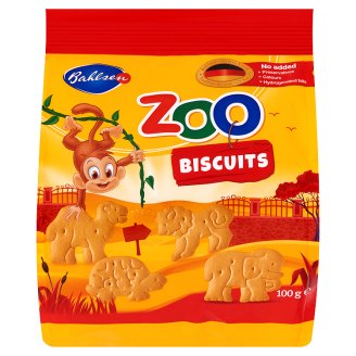 Bahlsen Zoo vaj ízesítésű keksz 100 g