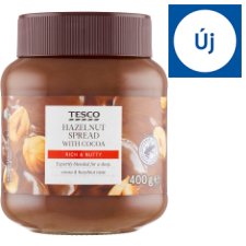 Tesco mogyorós-kakaós kenhető krém 400 g