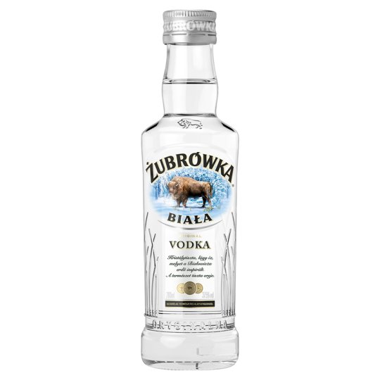 Zubrówka Biała Original vodka 37,5 200 ml Tesco Online, Tesco
