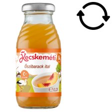 Kecskeméti őszibarack ital 4 hónapos kortól 0,2 l