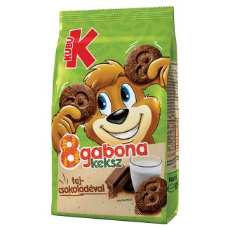 Kubu 8gabona keksz tejcsokoládéval 100 g