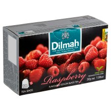 Dilmah Raspberry aromás filteres fekete tea 20 filter 30 g