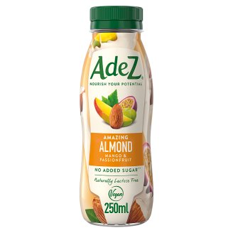 Adez mandulaital szőlő-, mangó- és maracujalével, édesítőszerrel és E-vitaminnal 250 ml