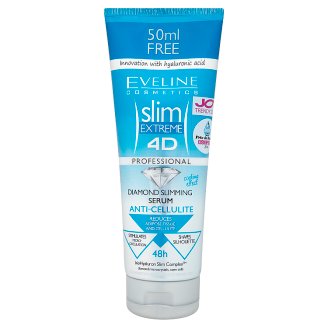 Eveline Cosmetics Slim Extreme 4D Diamond anti-cellulit karcsúsító szérum hyaluronsavval 250 ml