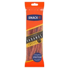 Snack !t exkluzív sajtos cabanossi 120 g