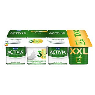 Danone Activia Pille élőflórás, natúr joghurt 8 x 125 g