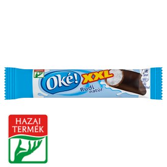 Oké! XXL Rudi natúr desszertkészítmény kakaós étbevonattal 48 g