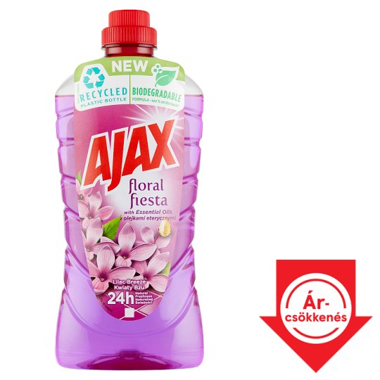 Ajax Fêtes des Fleurs Brin de Muguet Nettoyant Sols 2 X 1,25L