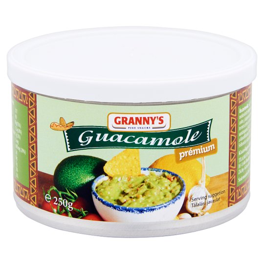 Granny's prémium guacamole 250 g