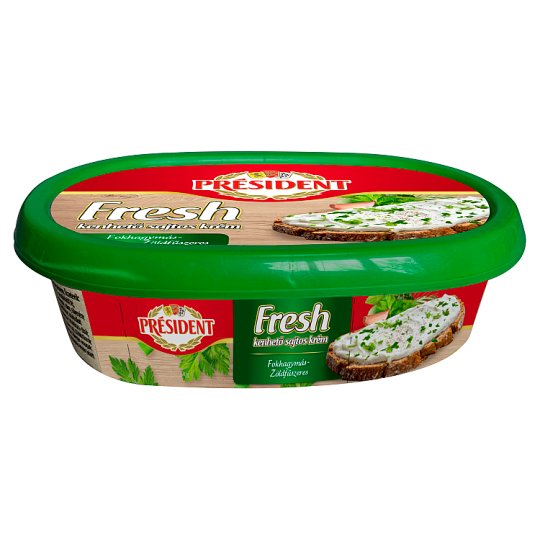 Président Fresh GarlicHerbs Cheese Spread 125 g Tesco Online, Tesco