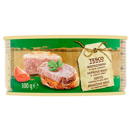 Tesco sertés húskészítmény lében 300 g