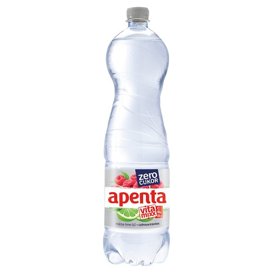 Apenta Vitamixx Zero málna-lime ízű szénsavmentes, energiamentes üdítőital édesítőszerekkel 1,5 l