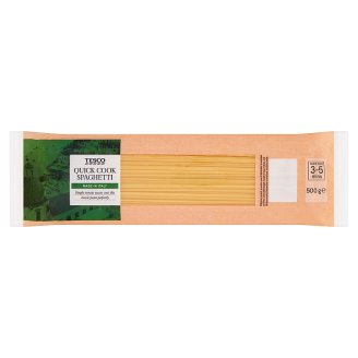 Tesco Spagetti száraztészta durumbúza-őrleményből 500 g