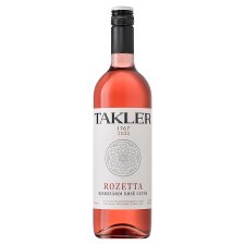 Takler Rosé Cuvée "Rosetta" száraz rosébor 12,5% 0,75 l
