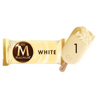 Magnum White Vanilla Ice Cream 120 ml - Tesco Groceries