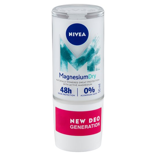 NIVEA Magnesium Dry Deodorant 50 ml Tesco Online, Tesco From Home, Tesco Doboz