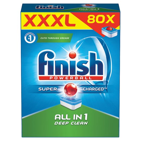 Finish All in 1 Dishwasher Tablets 80 pcs