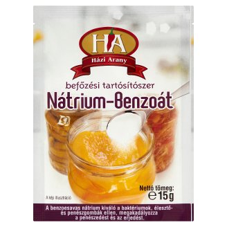 Házi Arany nátrium-benzoát befőzési tartósítószer 15 g