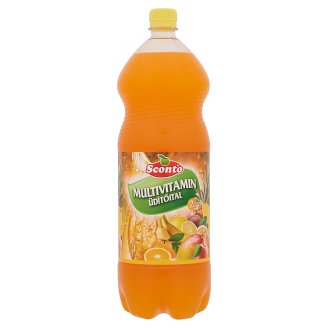 Sconto Multivitamin energiamentes vegyes üdítőital édesítőszerekkel 2 l