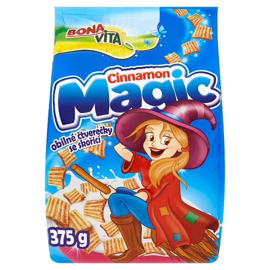 Bona Vita Cinnamon Magic fahéjas gabona négyzetek 375 g
