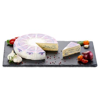 Cambozola fokhagymás, kék nemespenésszel érő, zsírdús lágy tortasajt