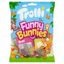 Trolli Funny Bunnies gumicukorka 200 g