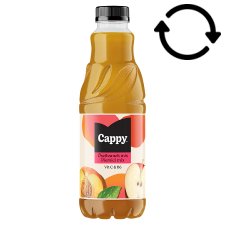 Cappy Peach Mix Fruit Drink from Peach Puree and Apple Juice Concentrate 1 l