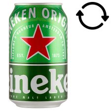 Heineken minőségi világos sör 5% 0,33 l