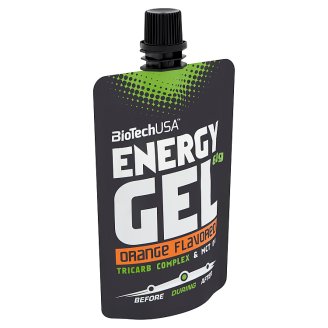 BioTech USA Energy Gel narancsízű élelmiszer 60 g