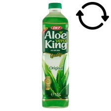 OKF szőlő ízű üdítőital aloe vera darabokkal 1,5 l 