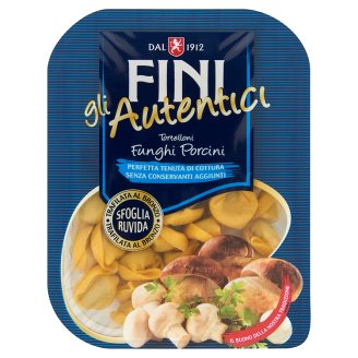 Fini gli Autentici Tortelloni gombával töltött tojásos tészta 250 g