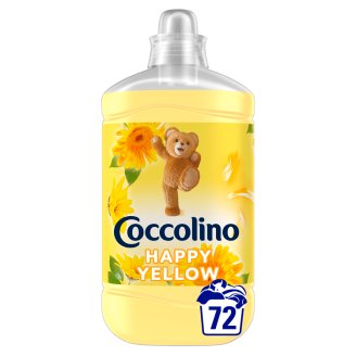 Coccolino Happy Yellow Fabric Conditioner 72 Washes 1800 ml
