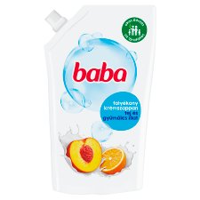 Baba Milk and Fruit Scented Liquid Cream Soap Refill 500 ml