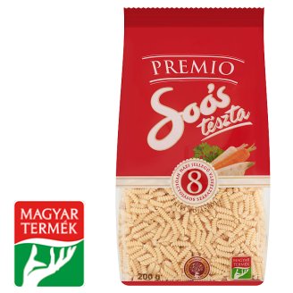 Soós Premio csiga házi jellegű 8 tojásos száraztészta 200 g