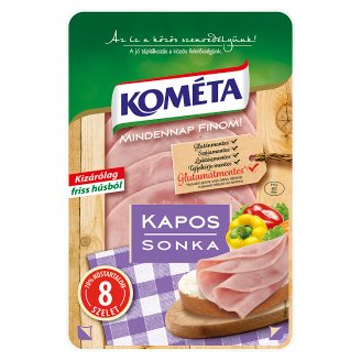 Kométa Mindennap finom! szeletelt kapos sonka 100 g