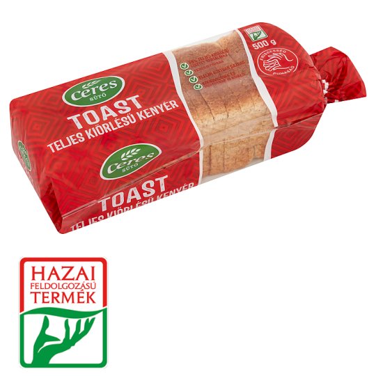 Ceres Toast Whole Wheat Bread 500 g