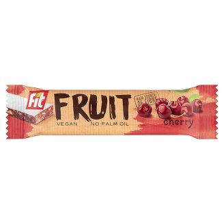 Fit Fruit gyümölcsös müzliszelet meggyes ízesítéssel 23 g