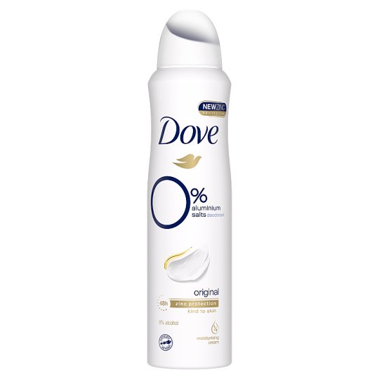 Dove Original Deodorant with 0% Salt ml - Tesco Online, Tesco