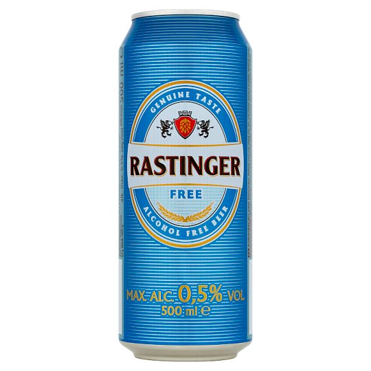 Rastinger Free alkoholmentes világos sör 500 ml