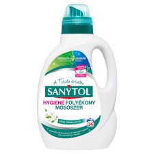 Sanytol Hygiene folyékony mosószer friss virágillattal 34 mosás 1,70 l
