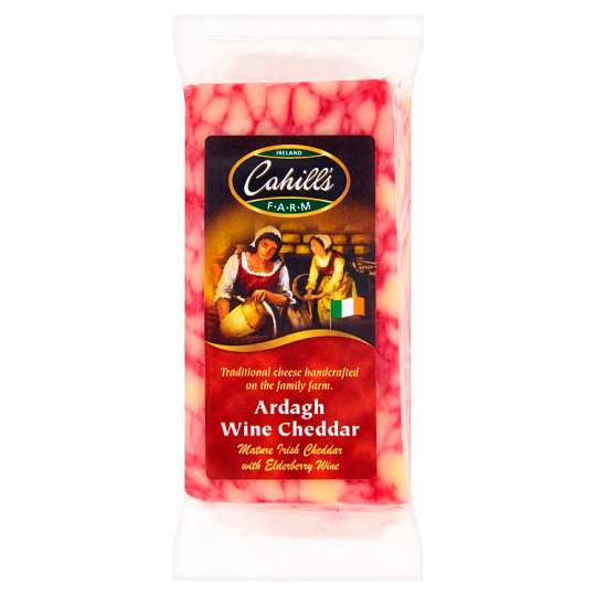 Cahill's Farm Ardagh Wine Cheddar kemény zsíros vörösboros sajt 145 g