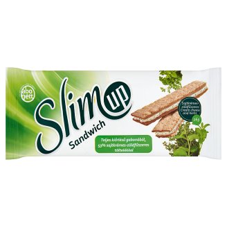 Abonett SlimUp Sandwich extrudált szelet sajtkrémes-zöldfűszeres töltelékkel 26 g