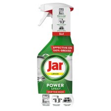 Jar Power Spray, 3in1, Multi-usage For Dishes & Kitchen, Lemon Scent, 500 ml