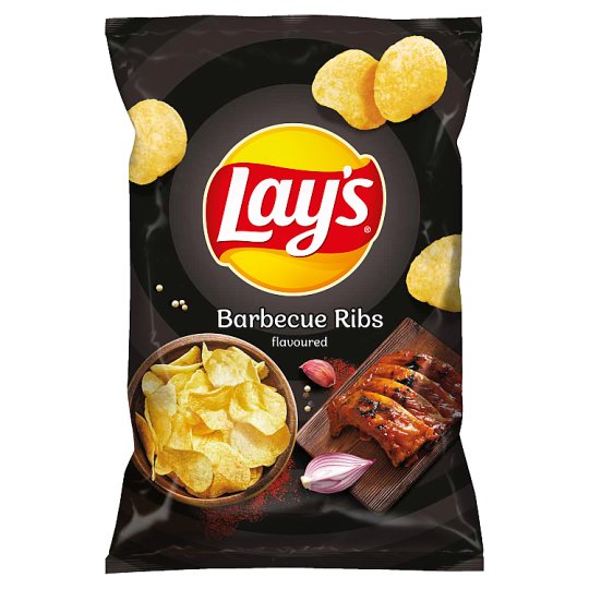 Lay's Barbecue Ribs Flavoured Potato Chips 140 g - Tesco Online, Tesco ...