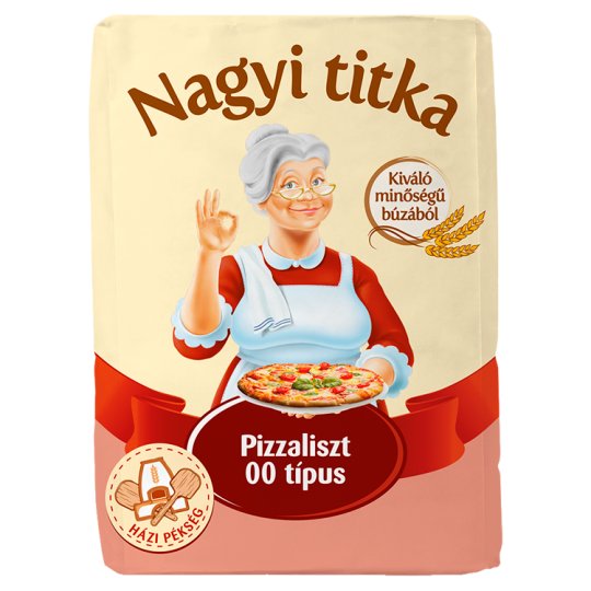 Nagyi titka pizzaliszt 00 típus 1 kg - Tesco Bevásárlás