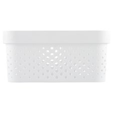 Curver Infinity Box Dots fehér kosár 4,5 l