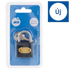 JKH Black SB Iron Lock 32 mm with 3 Keys