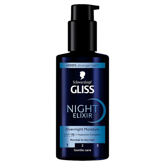 Gliss Hair Repair Overnight Moisture for Normal to Dry Hair 100 ml