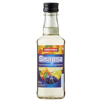 Snapsz ágyas alma-körte-szilva gyümölcspárlat 37,5% 0,2 l