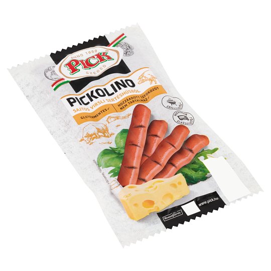 PICK Pickolino sajtos virsli 140 g